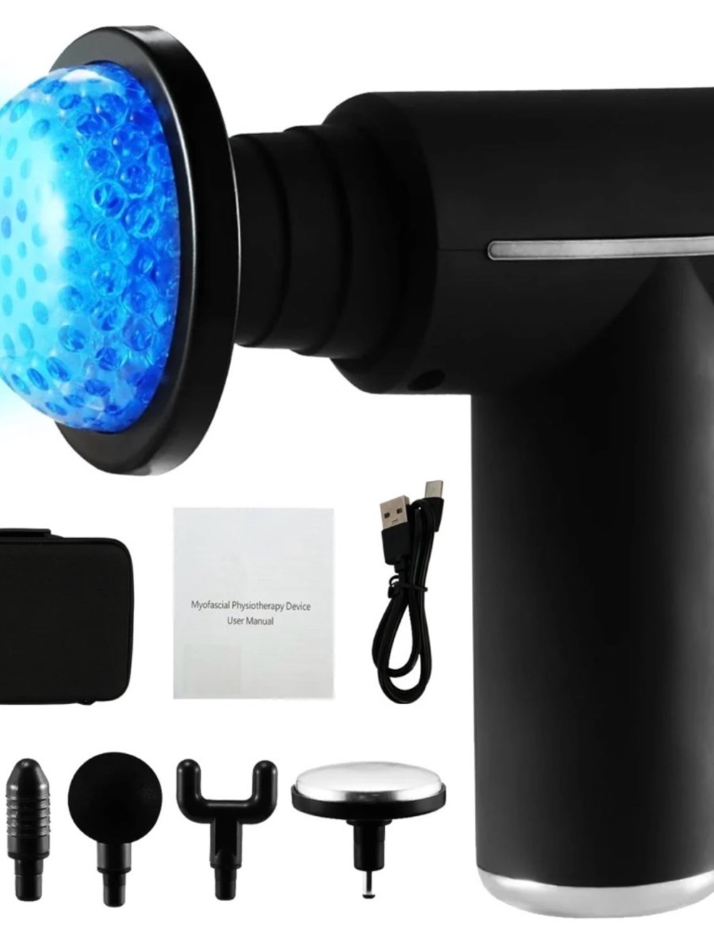 Massage Gun: Hot and Cold Percussion Deep Tissue Portable/Cordless